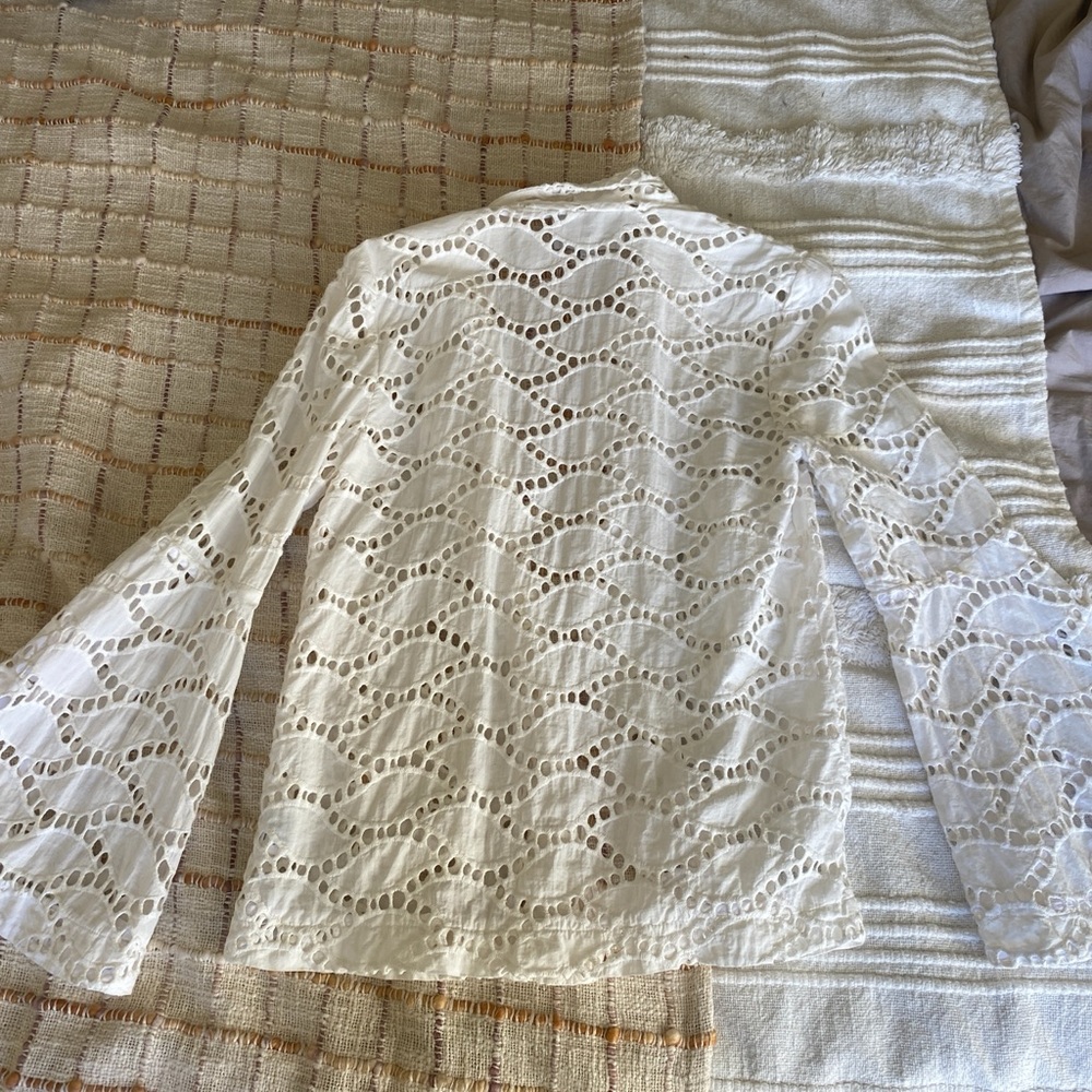 Lace Anthropologie blazer - Picture 4 of 4